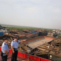 湖北打擊非法采砂、拆除砂石碼頭 監(jiān)利復(fù)綠41個(gè)港口碼頭！