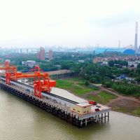 有利于砂石外運！江西首座萬噸級碼頭建成