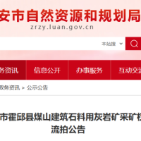 起始價8億元！安徽一建筑石料用灰?guī)r礦無人報價流拍